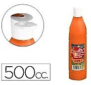 TEMPERA LIQUIDA DE 500CC. COLOR NARANJA. JOVI