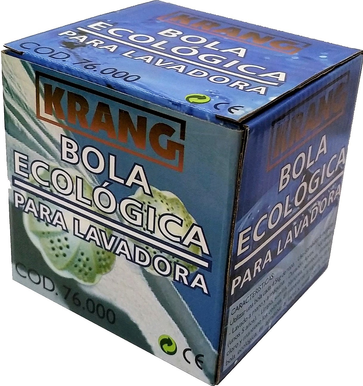 BOLA ECOLOGICA PARA LAVADORA. KRANG.