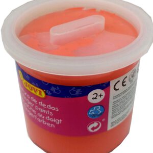 PINTURA DE DEDOS JOVI COLOR BERMELLON. 125CC. 560.