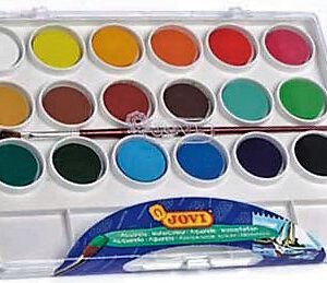 ACUARELA DE 18 UNIDADES EN PASTILLAS DILUIBLES EN AGUA DE JOVI 800/18