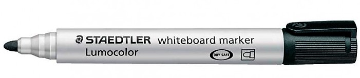 ROTULADOR PARA PIZARRA COLOR NEGRO CON TINTA ANTISECADO DE STAEDTLER 951-9