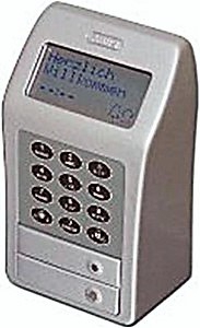 CERRADURA TECLADO CONTROL DE ACCESO GRIS