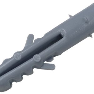 TACO NYLON GRIS DE 8MM SIN CABEZA