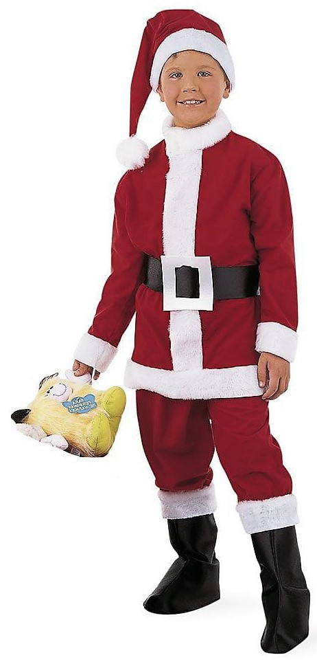 DISFRAZ DE TRAJE DE PAPA NOEL. TALLA 3 DE 5 A 7 AÑOS. 13003 LIMIT.