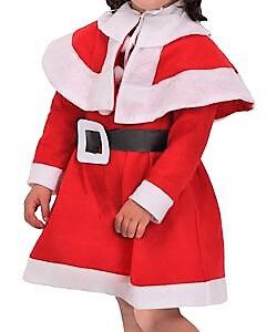 DISFRAZ DE TRAJE DE MAMA NOEL. TALLA DE 5 A 6 AÑOS. ATOSA.