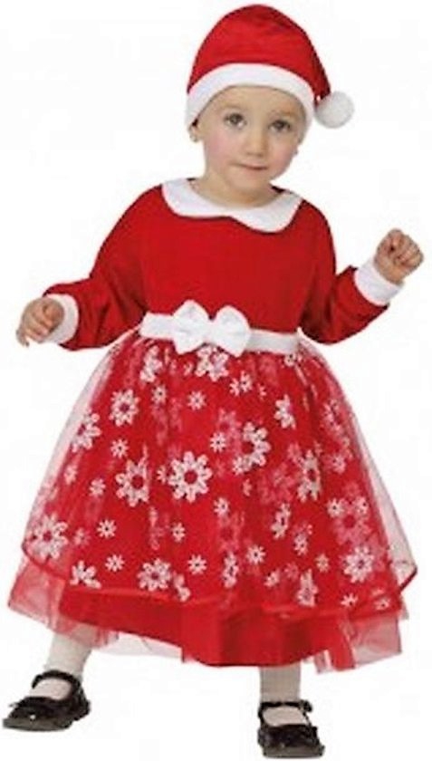 DISFRAZ DE TRAJE DE MAMA NOEL. TALLA DE 12 A 24 MESES. 32218 ATOSA.