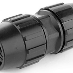 ENLACE DE 50X50 DE POLIETILENO COLOR NEGRO