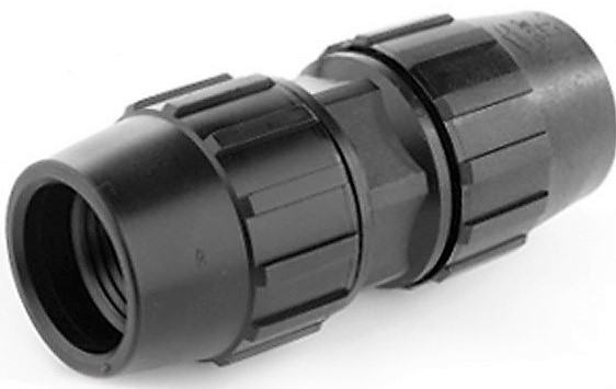 ENLACE DE 50X50 DE POLIETILENO COLOR NEGRO