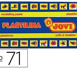 PLASTILINA DEL Nº 71 COLOR AZUL OSCURO TAMAÑO MEDIANO 71/13.