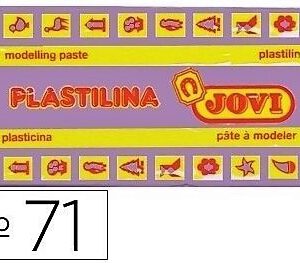 PLASTILINA DEL Nº 71 COLOR LILA TAMAÑO MEDIANO 71/14.