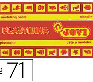 PLASTILINA DEL Nº 71 COLOR MARRON TAMAÑO MEDIANO 71/09.