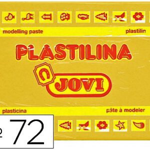 PLASTILINA DEL Nº 72 COLOR AMARILLO OSCURO/CLARO TAMAÑO GRANDE 72/01, 72/02.