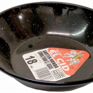 SARTEN DE PORCELANA ESMALTADA DE 2 ASAS DE 18CM. HONDA.