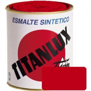 PINTURA ESMALTE SINTETICO BRILLO TITANLUX DE 750ML COLOR BERMELLON 563.