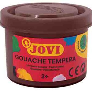 TEMPERA EN TARRO COLOR MARRON DE 35ML 12 JOVI