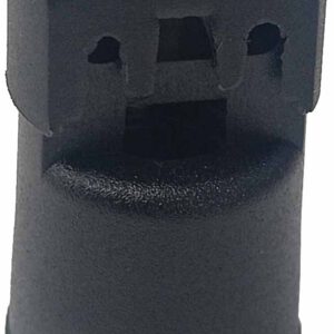 PORTALAMPARA DE E14 PARA GUIRNALDA CON SOPORTE COLOR NEGRO. DE 4CM DE LARGO