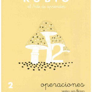 CUADERNO DE PROBLEMAS 2 OPERACIONES RESTAR SIN LLEVAR DE RUBIO