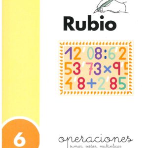 CUADERNO DE PROBLEMAS 6 OPERACIONES SUMAR, RESTAR, MULTIPLICAR Y DIVIDIR DECIMALES POR VARIAS CIFRAS DE RUBIO
