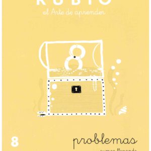 CUADERNO DE PROBLEMAS 8 PROBLEMAS SUMAR LLEVANDO Y RESTAR SIN LLEVAR DE RUBIO