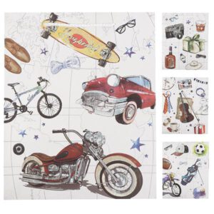 BOLSA DE REGALO CON BRILLANTINA Y ASAS DE CORDON MEDIDAS 40X31X12CM. DE MARKET SUPREM A1743