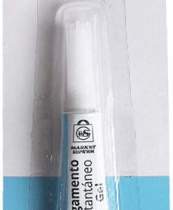 PEGAMENTO DE CIANOACRILATO DE 3GR DE GEL EN GOTA INSTANTANEO DE MARKET SUPREM 40196