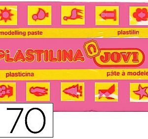 PLASTILINA DEL Nº 70 COLOR ROSA CLARA TAMAÑO PEQUEÑO 70/07.