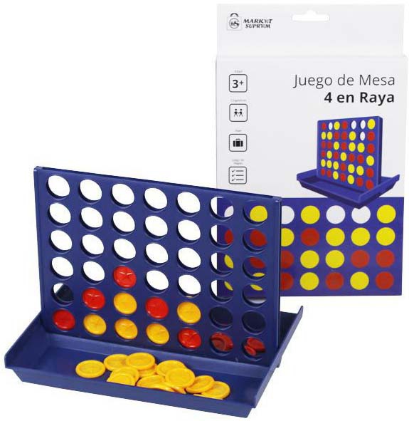 JUEGO DE MESA 4 EN RAYA DE MARKET SUPREME 16318.