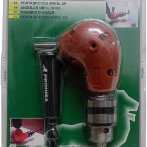 PORTABROCAS ANGULAR PARA BROCA O HUSILLOS DESDE 1.5 AL 10MM. PARA TRABAJAR CON ANGULO DE 90º. DE PROINSA 176787.