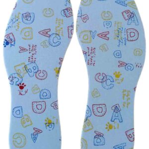 PLANTILLAS PERFUMADAS 1 PAR PARA CALZADO INFANTIL RECORTABLES TALLAS 25/36 DE MARKET SUPREM 46078.