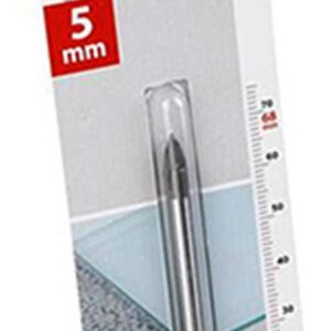 BROCA PARA CRISTAL Y CERAMICA DE Ø 5 X 68MM. DE KREATOR KRT011103.