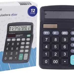 CALCULADORA DE 12 DIGITOS PARA OFICINA. DE MARKET SUPREM A1996.