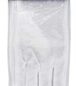 GUANTES DE ALGODON BLANCOS TALLA 8/MEDIANOS. DE MARKET SUPREM A7313.