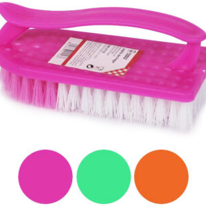 CEPILLO DE FREGAR DE PLASTICO CON ASA MODELO TIPO PLANCHA. DE MARKET SUPREM 21153. PRECIO POR UNIDAD.